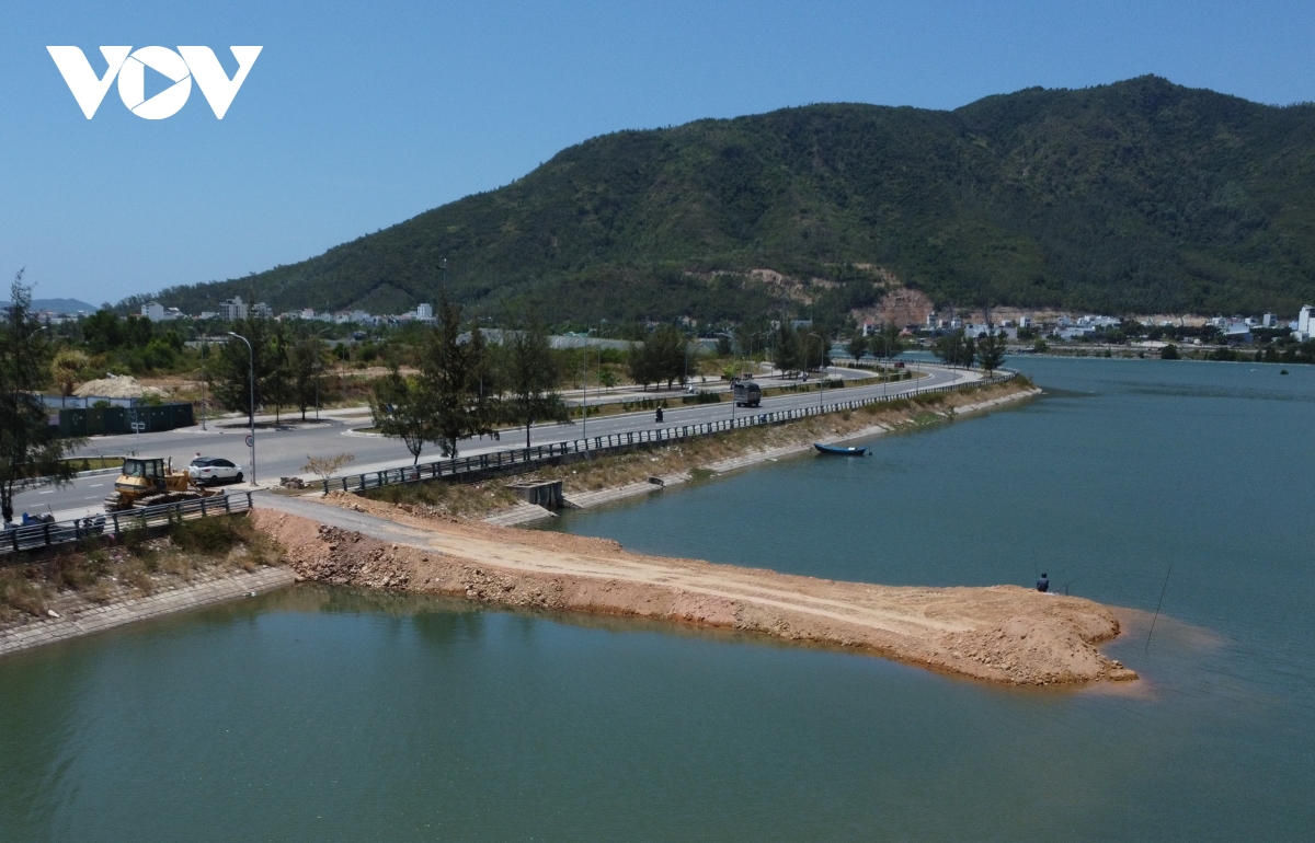 Sở Xây dựng Khánh Hòa phản hồi về dự án xây đường công vụ tại sông Quán Trường